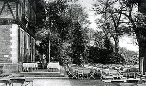 Eichwaldrestaurant Terrasse 1950