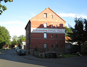 Gebäude der Kohlenhandlung Pfeifer im Dormannweg 32