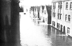 Hochwasser in Salzmannshausen 1943