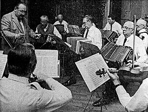 Probe Bandonion Orchester Kassel