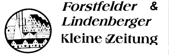 Logo mit Siedlungshäusern der Forstleld & Lindneberg Kleine Zeitung 