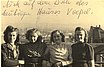 Vier Junkers-Mitarbeiterinnen auf dem Dach von Voepel