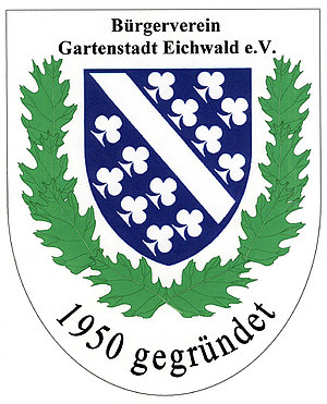 Kassler Wappen mit Eichenlaub 1950 gegründet