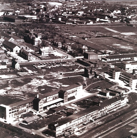Luftbild aus den 50er Jahren