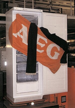 Der letzte produzierte Kühlschrank