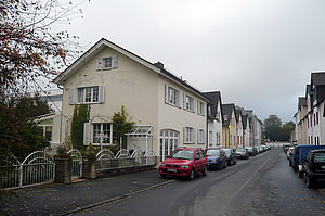 Huthstraße mit Blick zur Sandershäuser Straße