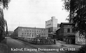 Kadruf im Dormannweg, 1935