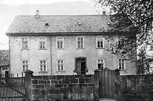 Pfarrhaus Waldau, 1912