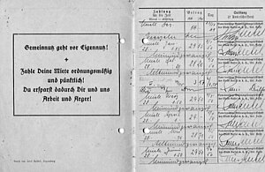 Mietbuch 1950