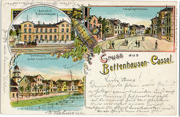Grusskarte aus Cassel Bettenhausen 