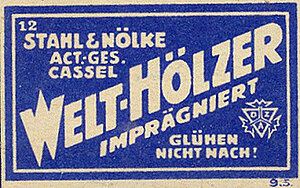 WELT-Hölzer von Stahl & Nölke