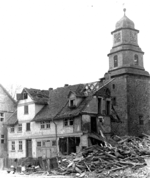 2. Weltkrieg Zerstörte Häuser