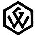 G und W schwarz im Sechseck, Logo der Firma Withof