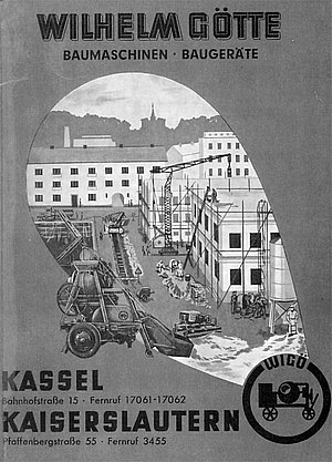 Titelbild eines WiGö Katalogs Ende der 50er Jahre