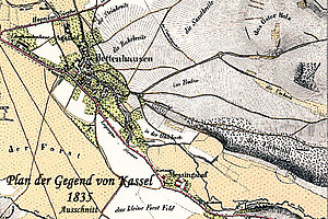 Planausschnitt Bettenhausen 1835