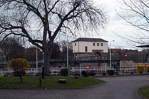 Schleuse Kassel in der Salztorstraße