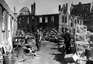 Kriegsschaeden der Fa. Kaysan und Wagner in 1944