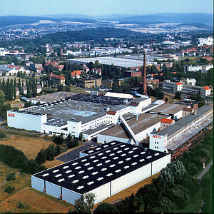 AEG Werk Kassel, Luftbild 2001