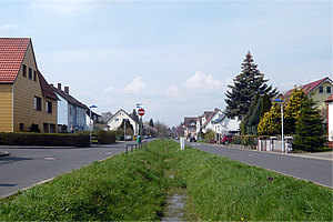 Bunte Berna mit Blick nach Westen