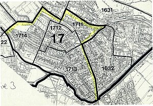 Forstfeld vor der Zusammenlegung mit Lindenberg