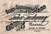 Briefkopf der AG für Treber-Trocknung Cassel,1896