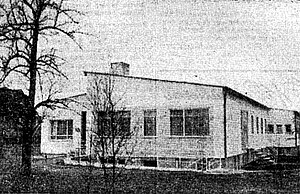 Fraunklinik Neubau 1954