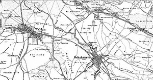 Kasseler Forst Karte 1859
