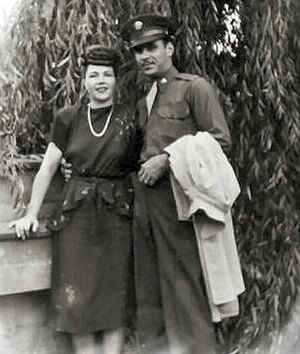 Elisabeth Wendel und Gilbert Matherne zusammen