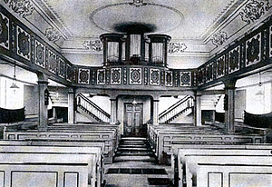 Marienkirche Innenraum, 1923