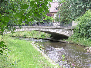 Losse mit Blick auf Brücke Dormannweg, 2005