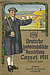 Plakat Ausstellung 1911, Bauer in Tracht und mit Sennse auf dem Rücken weist auf die Kulisse von Kassel