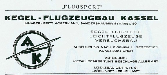 Anzeige Flugsport 