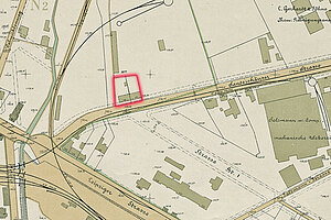 Karte der Stadt Kassel 1:2000, 1907