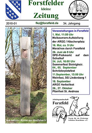 Titelblatt der FkZ von 2010-01