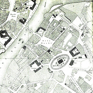 Unterneustadt, Straßenplan vor dem Zweiten Weltkrieg