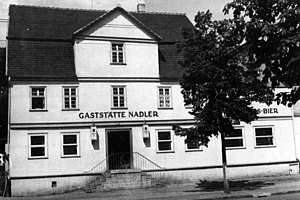Gaststätte Nadler in der Leipziger Straße, 1941