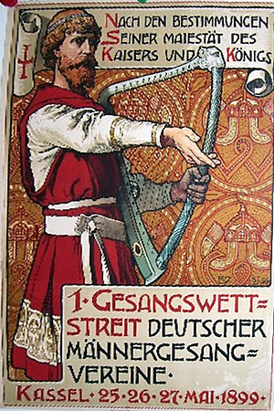 Sängerwettstreit 1899 Kassel