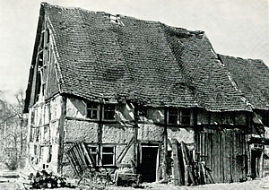 Das Keidlersche Haus Elbenstraße 15 kurz vor dem Abriß in 1940