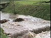 Kleiner Wasserfall im Wahlebach