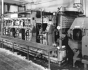 Waschmaschinen in der Fa. Kadruf