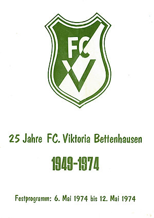 25 Jahre FC Victoria Bettenhausen Titelbatt