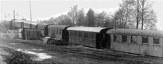 Ausrangierte Personenwagen 