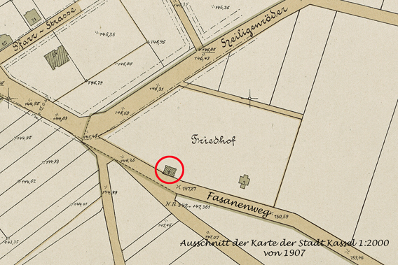 Der Nachtwächter und Totengräber wohnte direkt auf dem Friedhof 