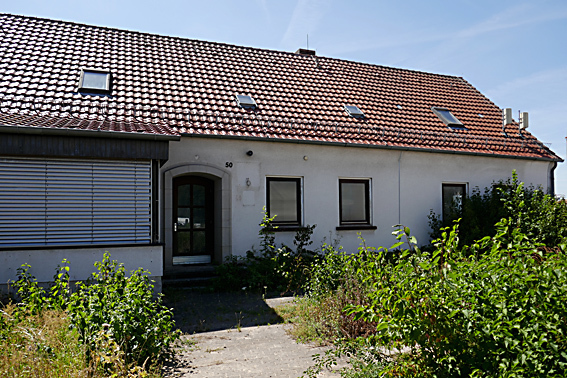 Leerstehende Gebaeude der Autobahnmeisterei Kassel-Ost, 2018 