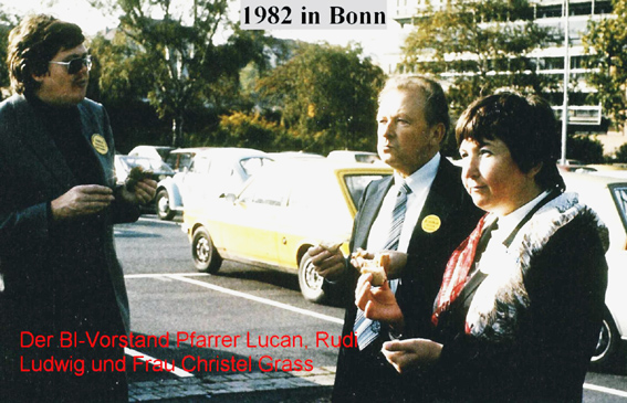 Der Vorstand der Bürgerinitiative 1982 in Bonn 