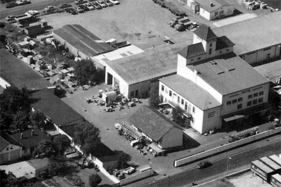 Das neue Firmengelände in Bettenhausen Am Sälzerhof 4, ca.1980 