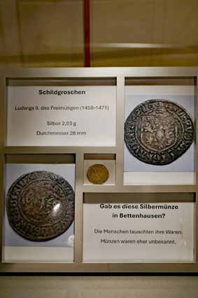 Silbergroschen aus dem 15. Jahrhundert 