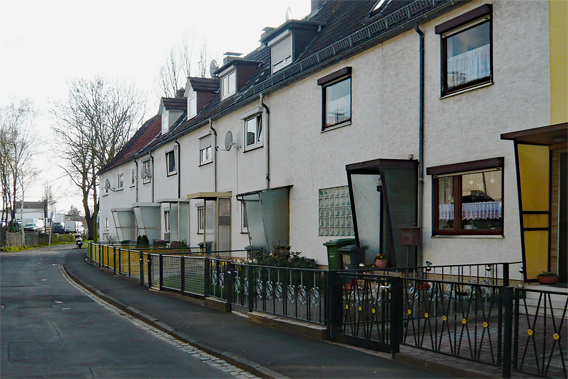 Blick in den Drahtmühlenweg