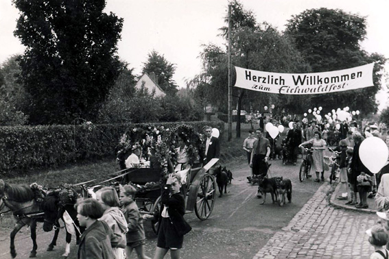 Eichwaldfest 1952, Fasanenweg 