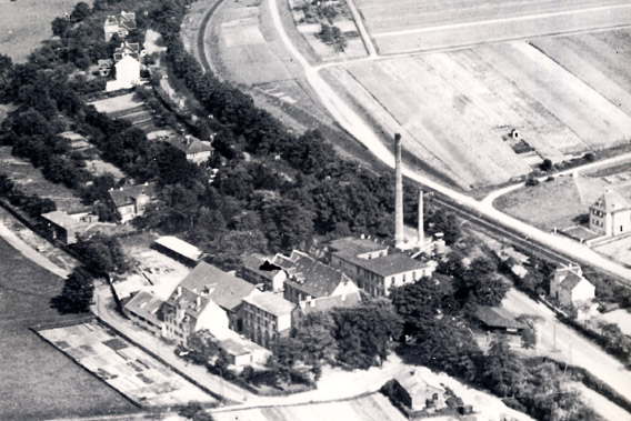 Der Eisenhammer Luftbild 1928 